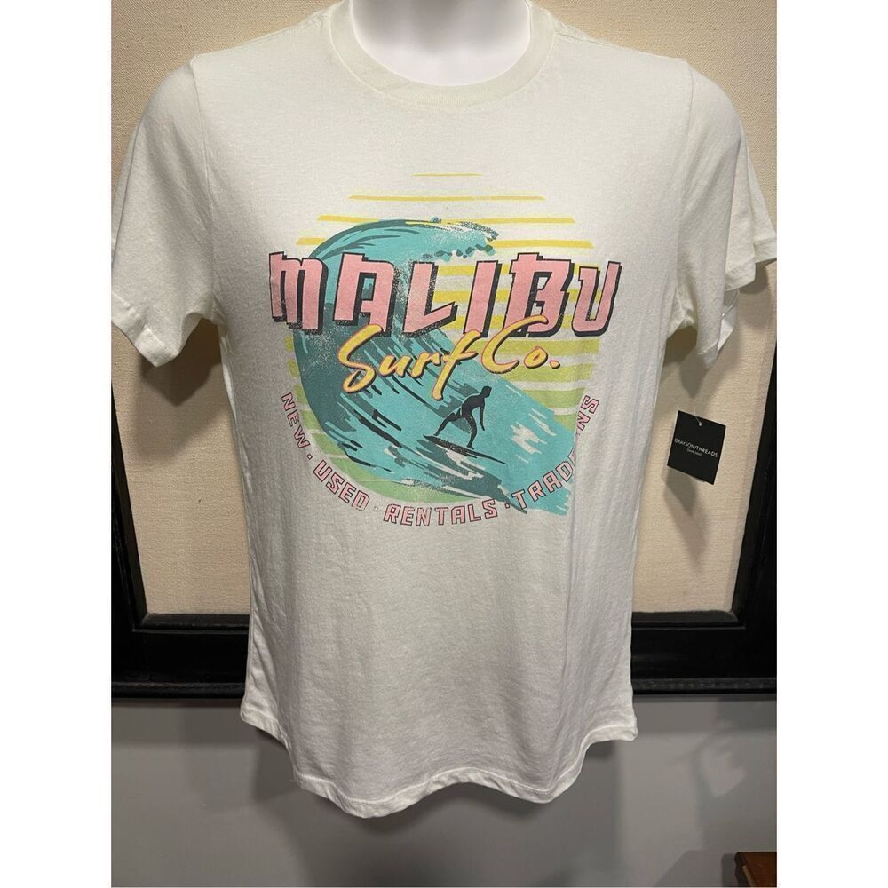 Malibu surfing tshirt large B3